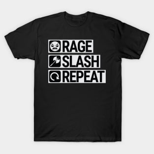 Rage Slash Repeat T-Shirt